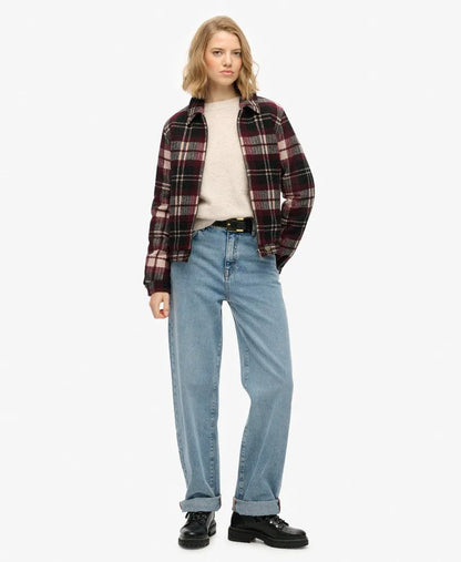 Checked Ranch Quilted Jacket
