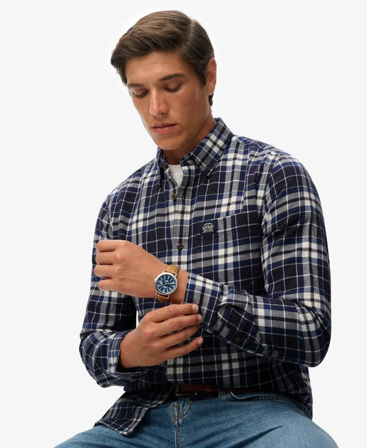 Hampton Check Blue