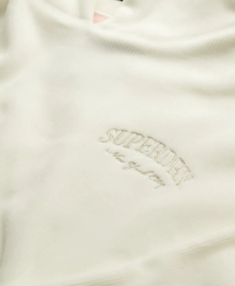 Country Club Velour Relaxed Hoodie