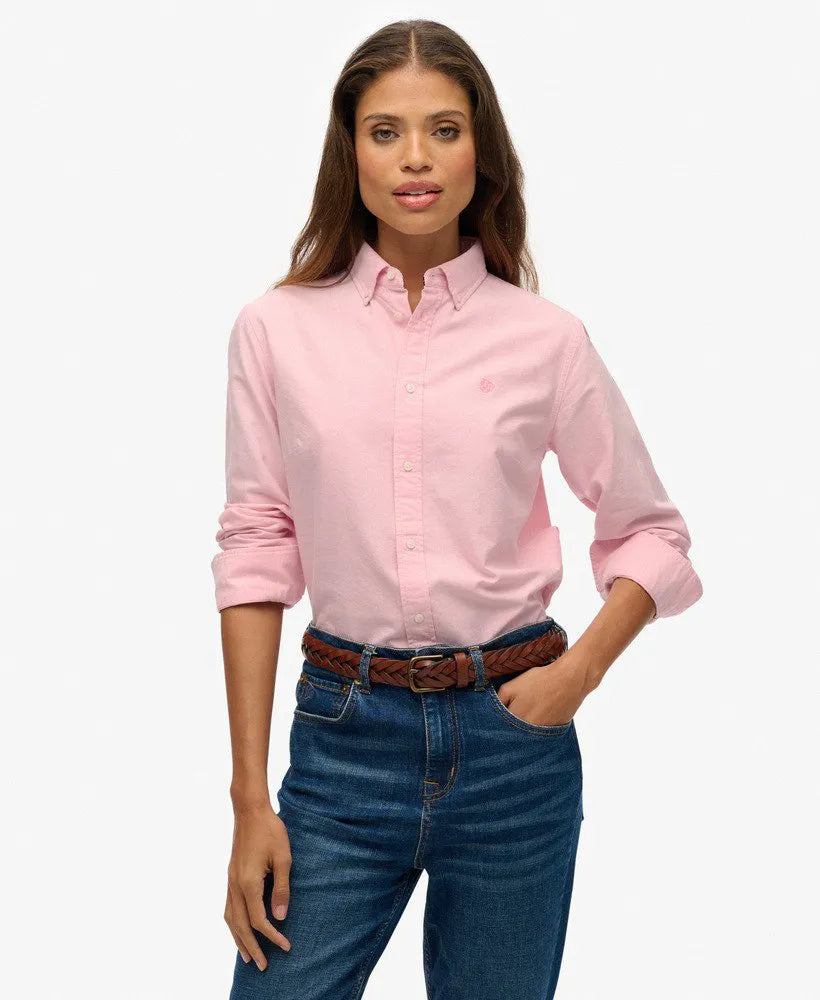 CITY PINK CHAMBRAY OXFORD