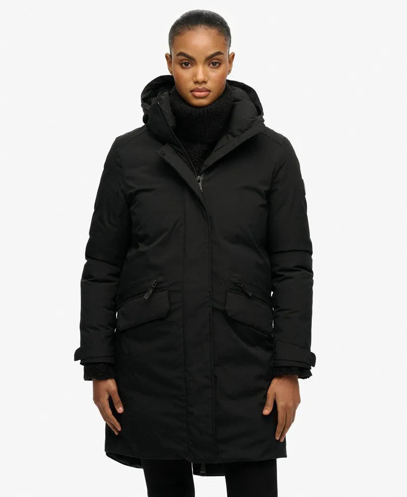 City Fishtail Padded Parka