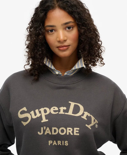 Brand Mark Loose Crew Sweatshirt