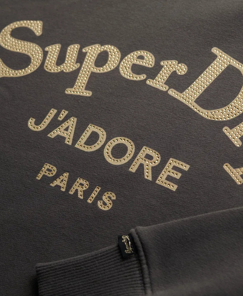 Brand Mark Loose Crew Sweatshirt