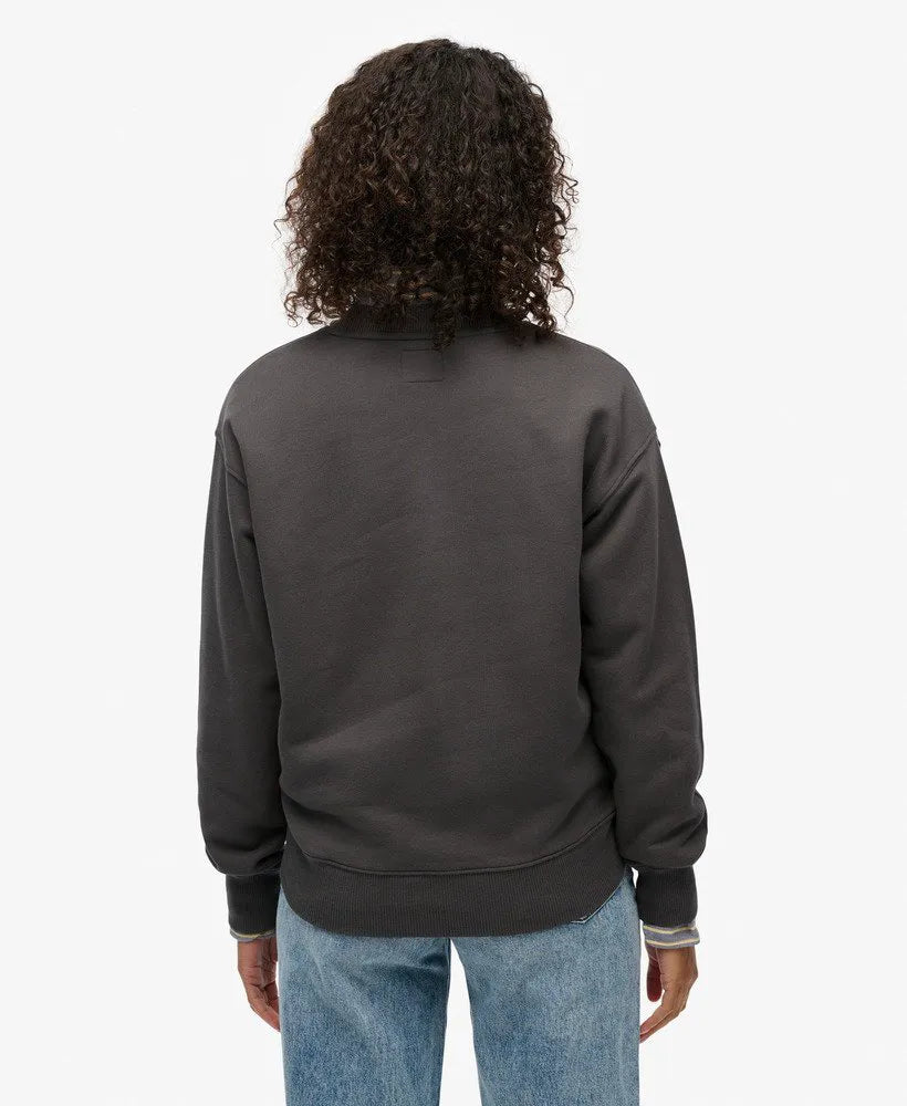 Brand Mark Loose Crew Sweatshirt