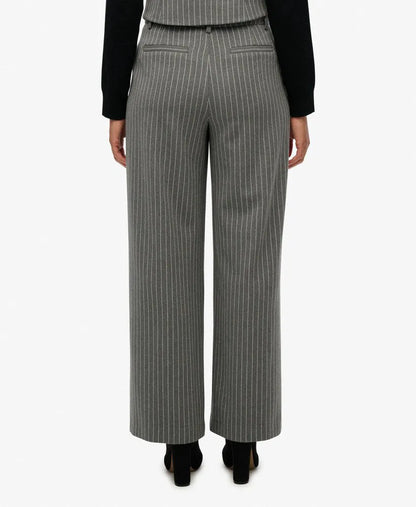 Grey Pinstripe