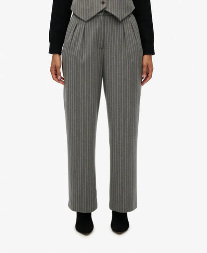 Grey Pinstripe