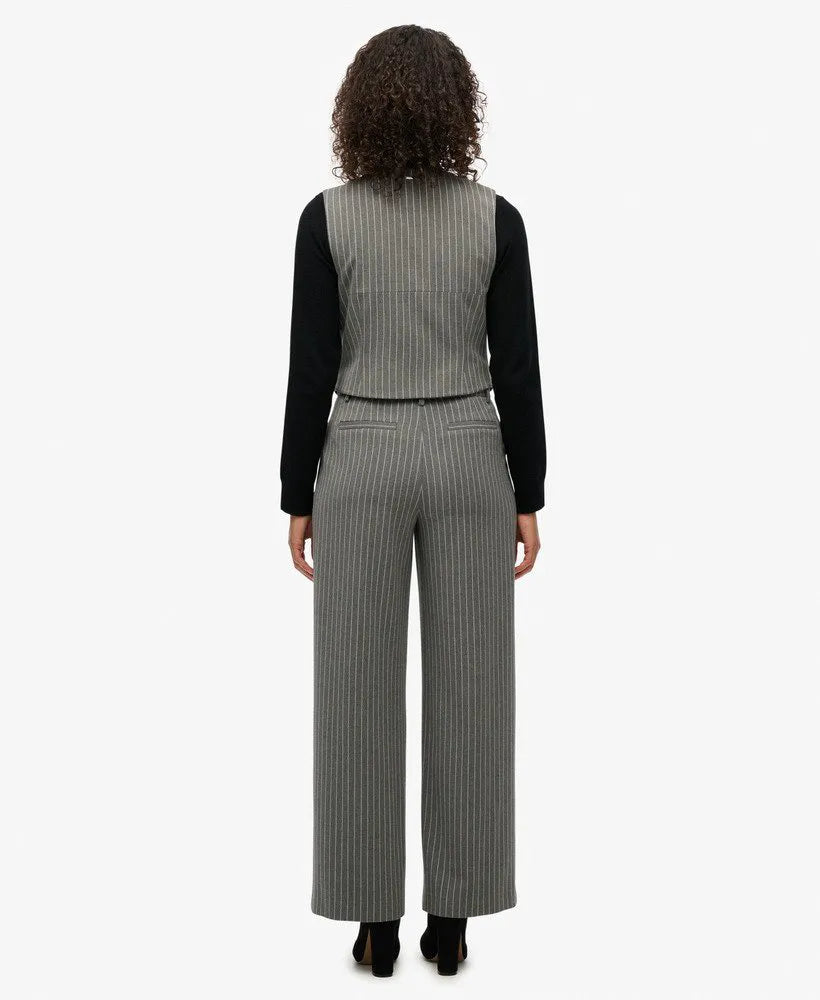 Grey Pinstripe