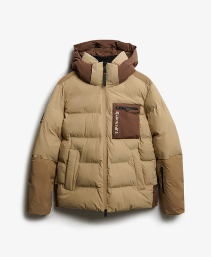 Ski Sports Padded Block Jacket