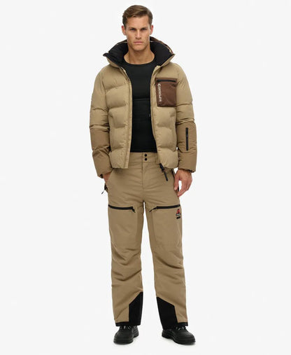 Ski Sports Padded Block Jacket