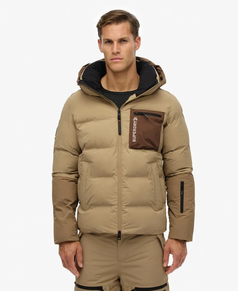 Ski Sports Padded Block Jacket