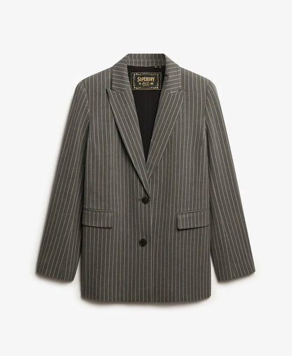 Grey Pinstripe