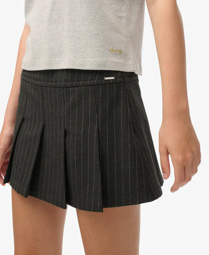 Charcoal Pinstripe