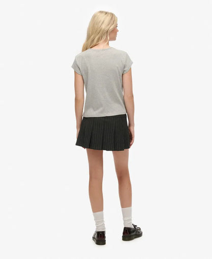 Charcoal Pinstripe