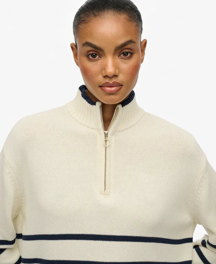 Off White Richest Navy Stripe