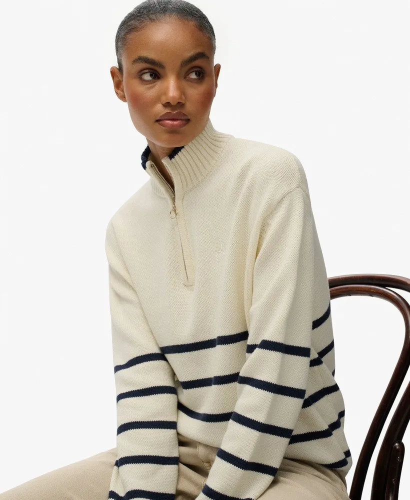 Off White Richest Navy Stripe