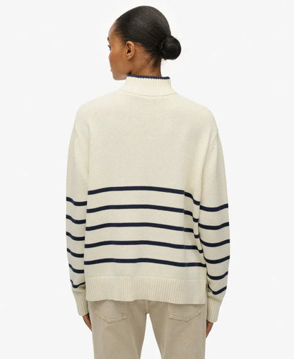 Off White Richest Navy Stripe