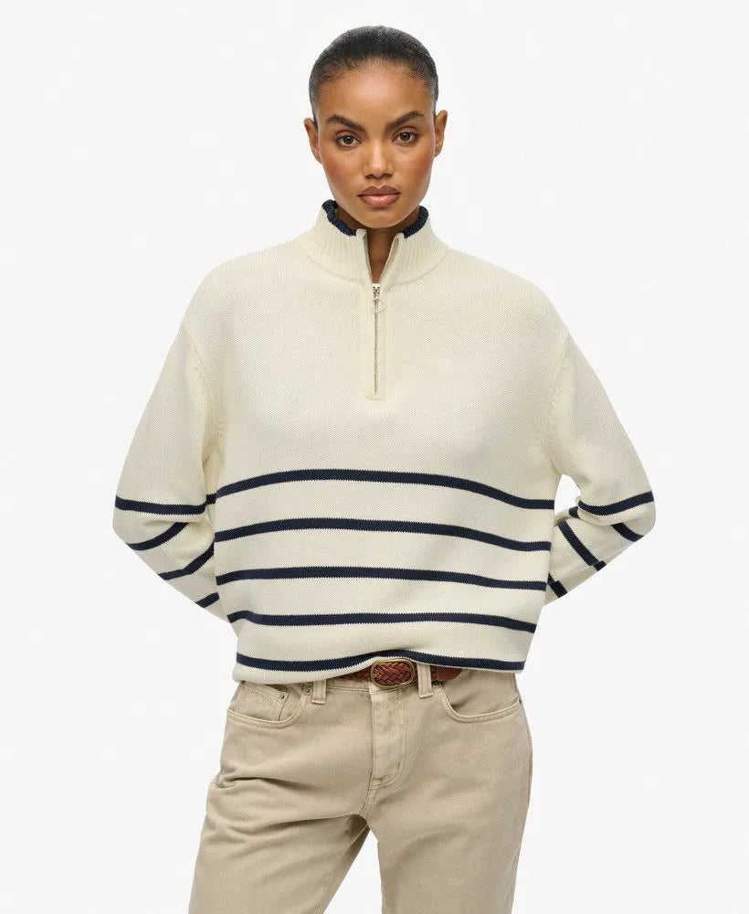 Off White Richest Navy Stripe
