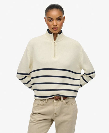 Off White Richest Navy Stripe