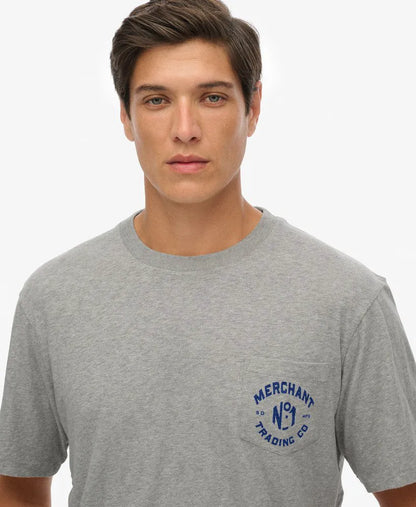Vintage Sweat Light Grey Marl