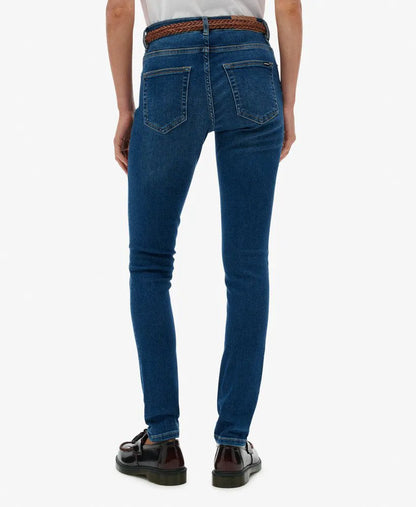 Organic Cotton Mid Rise Skinny Jeans