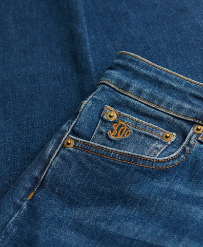 Organic Cotton Mid Rise Skinny Jeans