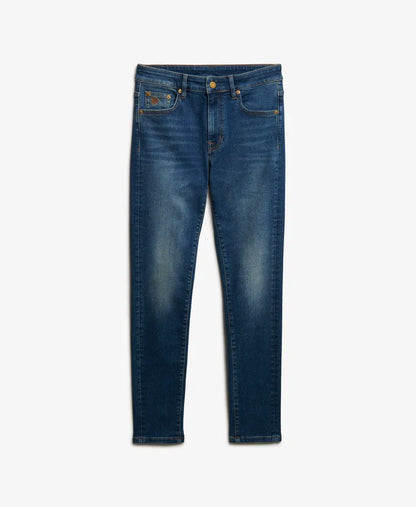 Organic Cotton Mid Rise Skinny Jeans