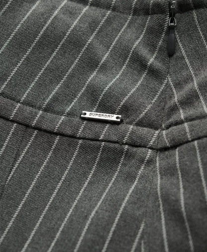 Grey Pinstripe