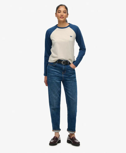 Light Oat Marl/Sargasso Sea Blue