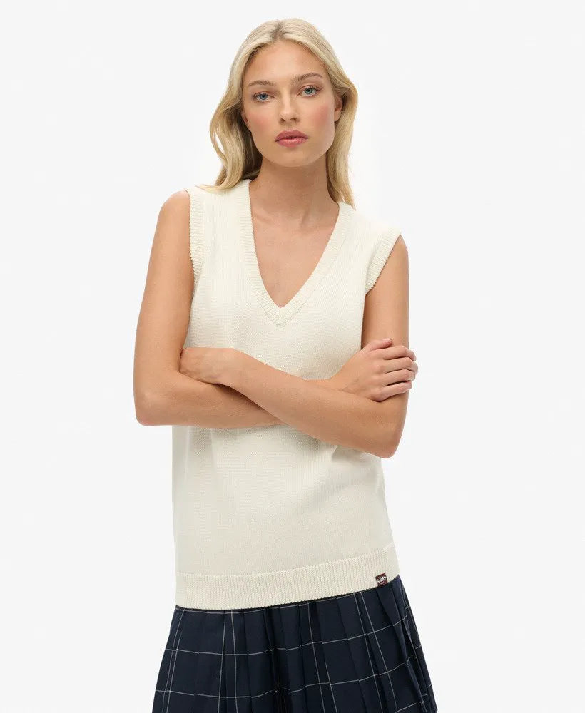 Athletic Essentials Knitted Tank Top