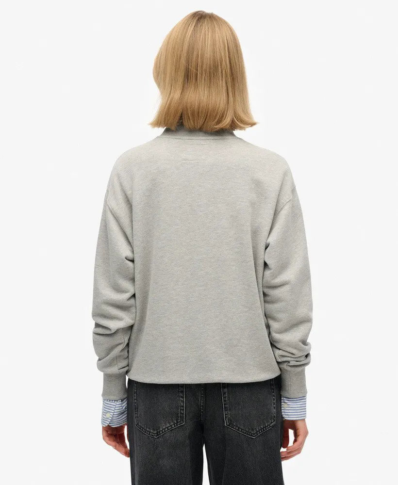 British Design Relaxed Crew Sweatshirt