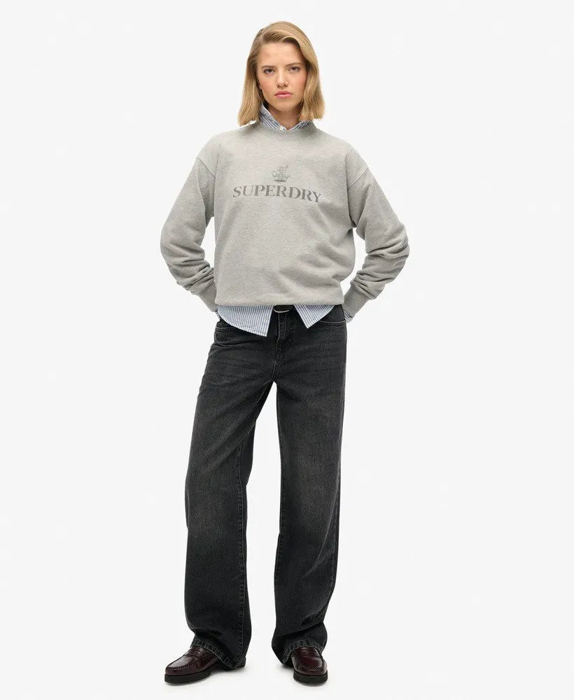British Design Relaxed Crew Sweatshirt