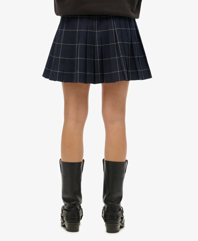 Vintage Navy Check