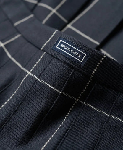 Vintage Navy Check