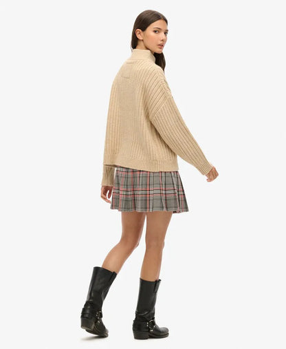 Vintage Pink Check