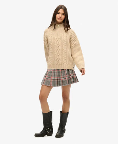 Vintage Pink Check
