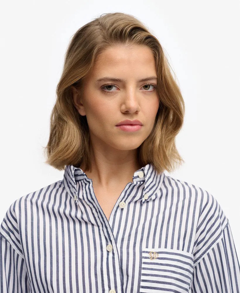 Poplin Relaxed Long Sleeve Shirt