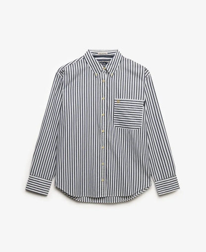 Poplin Relaxed Long Sleeve Shirt