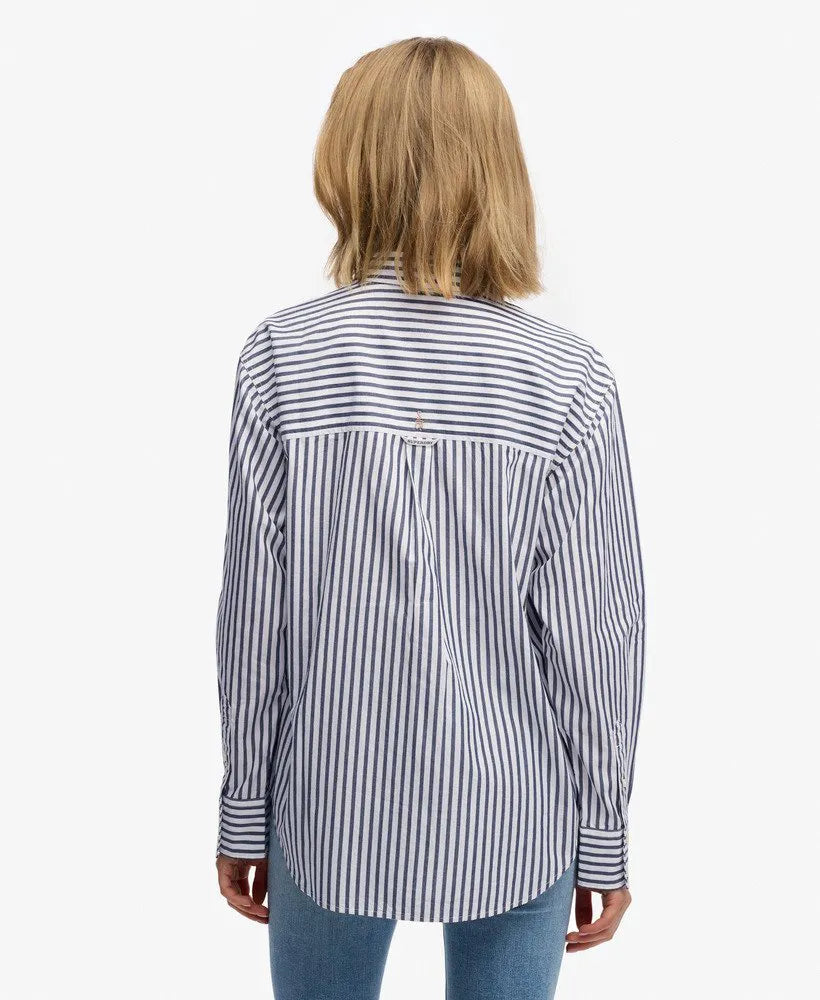 Poplin Relaxed Long Sleeve Shirt
