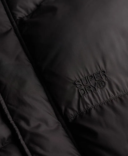 Black Puffer Gilet