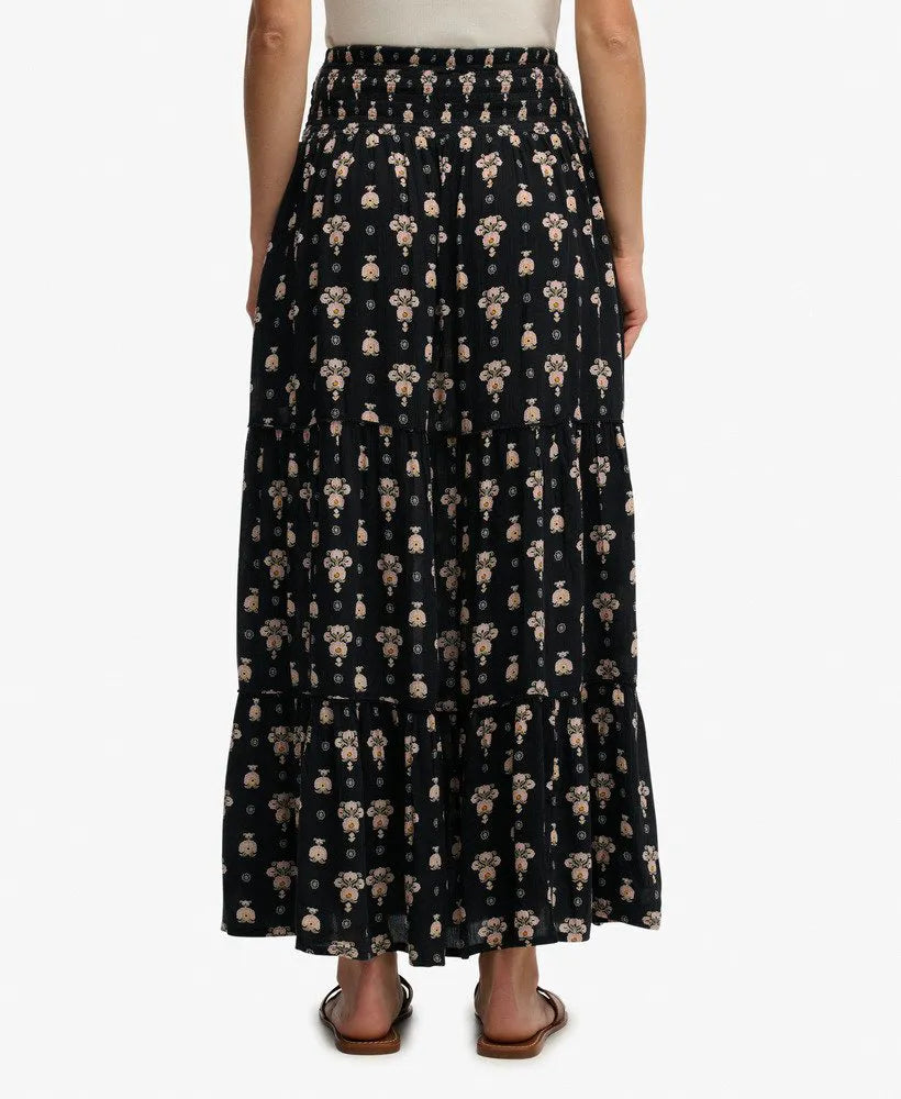 Print Maxi Skirt