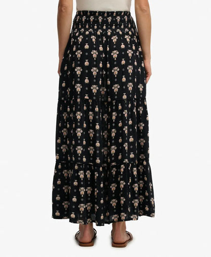 Print Maxi Skirt