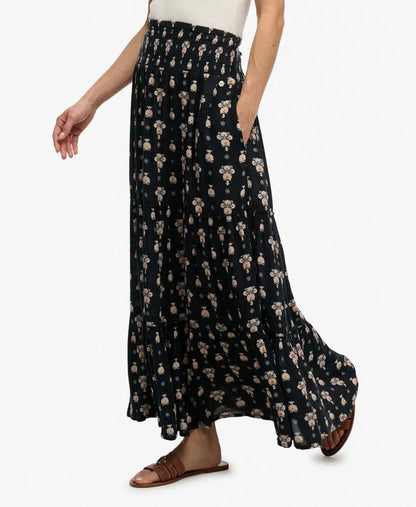 Print Maxi Skirt