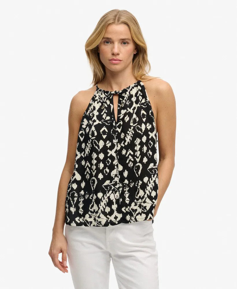Aztec Ikat Black