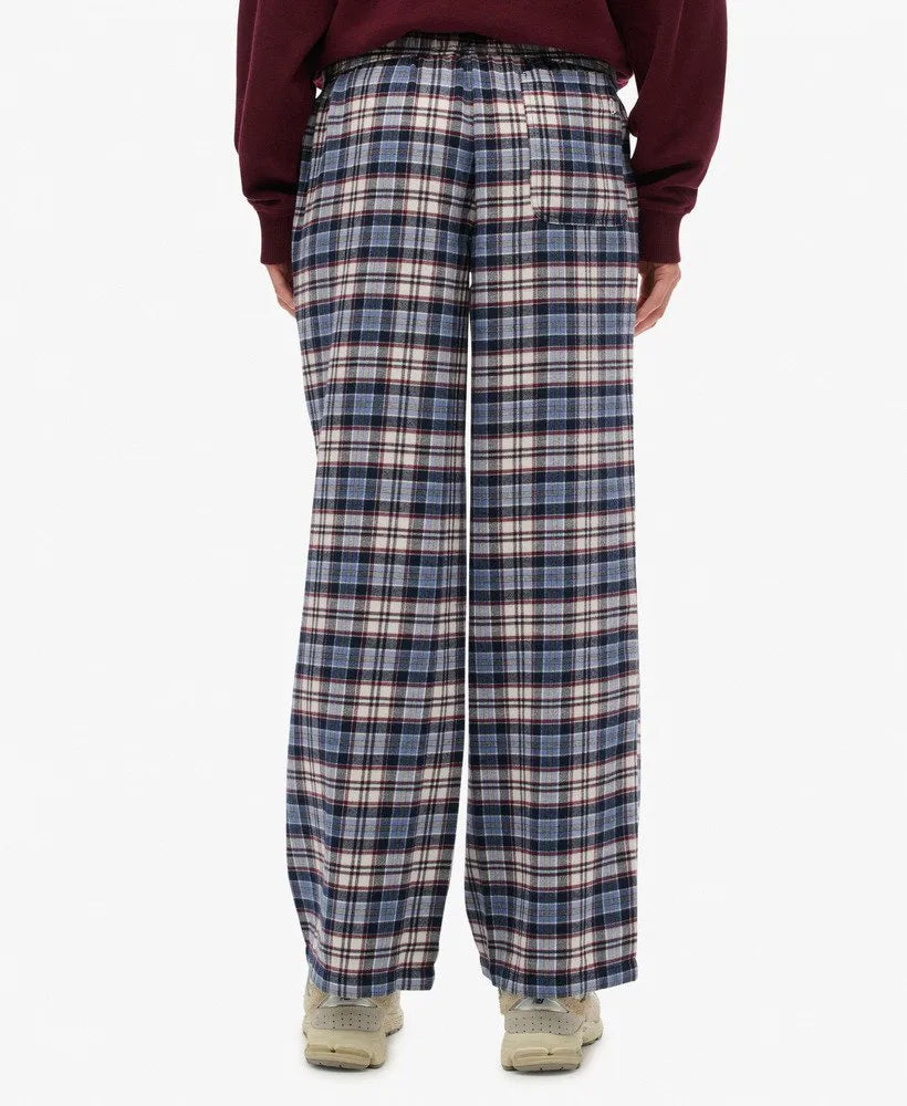 Blue/Red Check