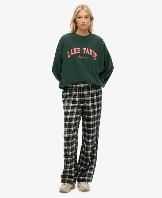 Black/Ecru Check