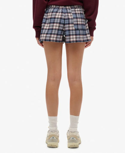 Blue/Red Check