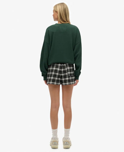 Black/Ecru Check