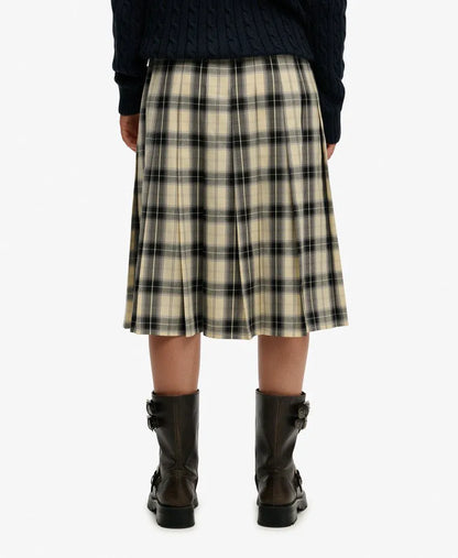 Cream/Black Check