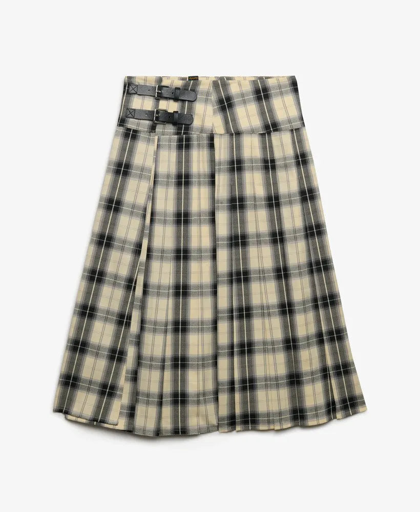 Cream/Black Check
