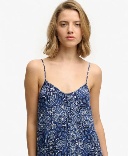Paisley Bandana Navy